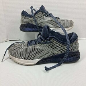 Reebok CrossFit Nano 8 Flexweave Women's 9 Navy White Training Shoes DV6365
